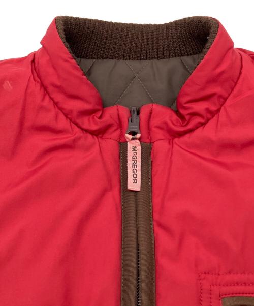 McGREGOR（マックレガー）McGREGOR (マックレガー) リバーシブルジャケット ブラウン×レッド サイズ:Lの古着・服飾アイテム
