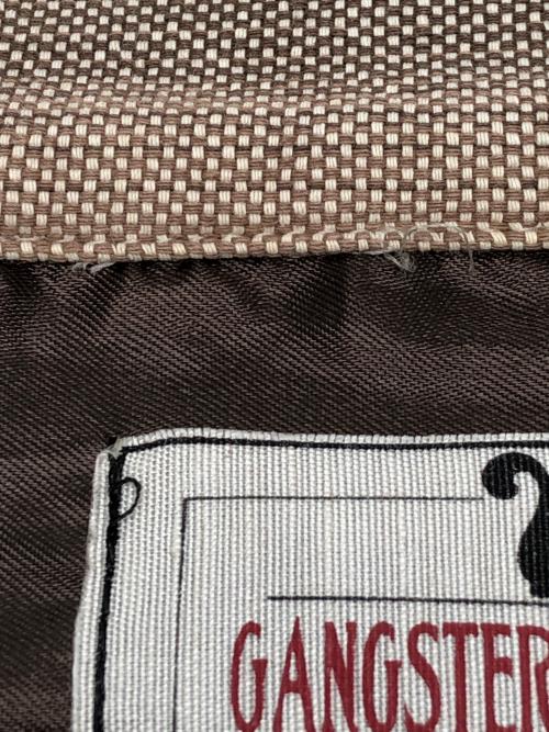 GANGSTERVILLE（ギャングスタービル）GANGSTERVILLE (ギャングスタービル) 長袖シャツ ブラウン サイズ:Sの古着・服飾アイテム