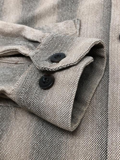 GANGSTERVILLE（ギャングスタービル）GANGSTERVILLE (ギャングスタービル) 長袖シャツ ブラウン サイズ:Sの古着・服飾アイテム