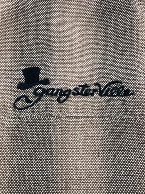 GANGSTERVILLE（ギャングスタービル）GANGSTERVILLE (ギャングスタービル) 長袖シャツ ブラウン サイズ:Sの古着・服飾アイテム