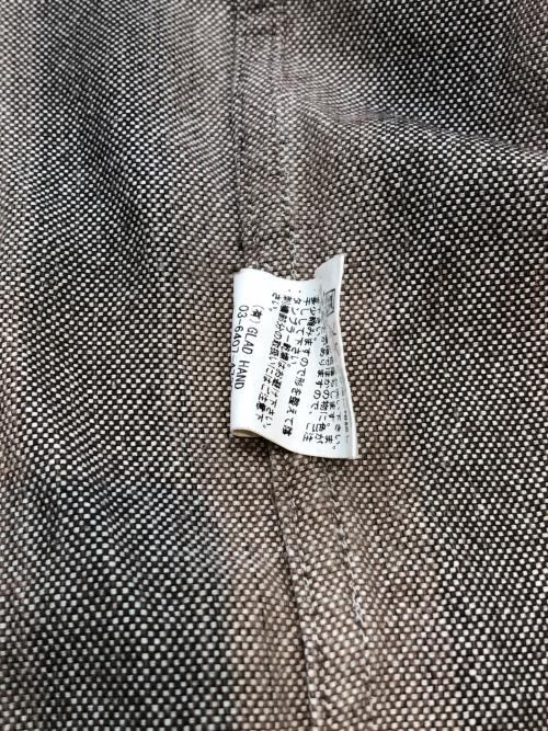 GANGSTERVILLE（ギャングスタービル）GANGSTERVILLE (ギャングスタービル) 長袖シャツ ブラウン サイズ:Sの古着・服飾アイテム