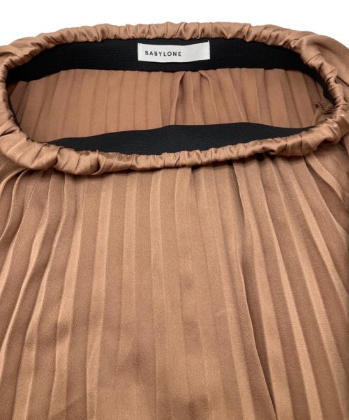 BABYLONE（バビロン）BABYLONE (バビロン) セットアップ ノースリーブワンピース ブラウン サイズ:38の古着・服飾アイテム