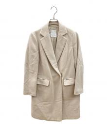BABYLONE（バビロン）の古着「ウールコート」｜ベージュ