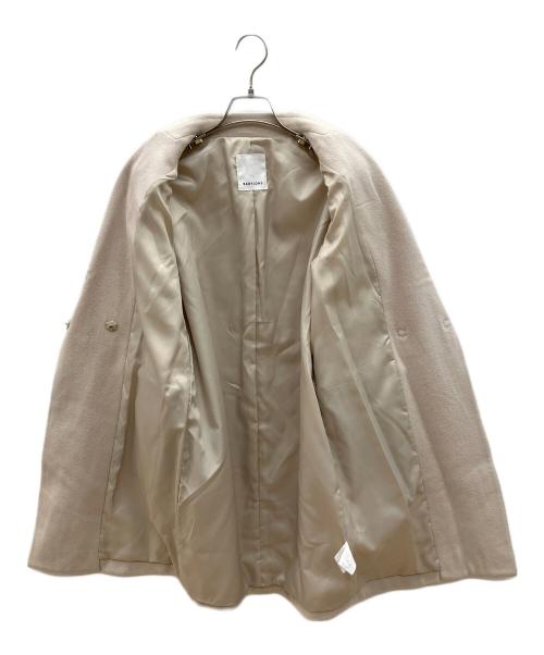 BABYLONE（バビロン）BABYLONE (バビロン) ウールコート ベージュ サイズ:36の古着・服飾アイテム