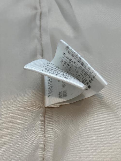 BABYLONE（バビロン）BABYLONE (バビロン) ウールコート ベージュ サイズ:36の古着・服飾アイテム