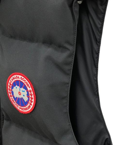 CANADA GOOSE（カナダグース）CANADA GOOSE (カナダグース) ダウンベスト　GARSON VEST ブラック サイズ:Sの古着・服飾アイテム