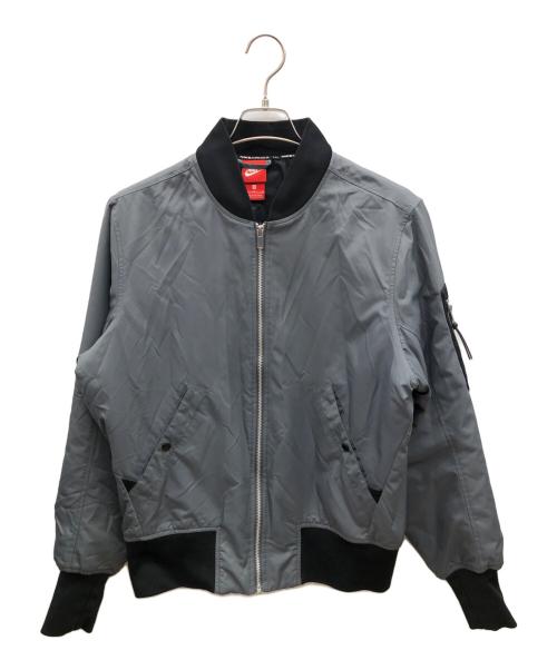 NIKE（ナイキ）NIKE (ナイキ) フィルエアマックスジャケット グレー×ブラック サイズ:Mの古着・服飾アイテム