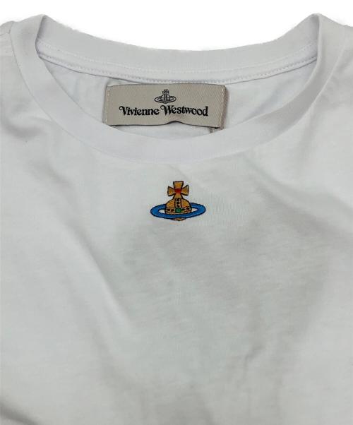 Vivienne Westwood（ヴィヴィアンウエストウッド）Vivienne Westwood (ヴィヴィアンウエストウッド) 半袖カットソー ホワイト サイズ:Sの古着・服飾アイテム
