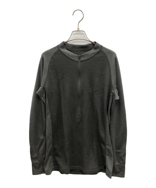 Teton Bros（ティートンブロス）Teton Bros (ティートンブロス) アクシオハイブリッドティーネック オリーブ サイズ:Lの古着・服飾アイテム