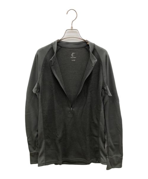 Teton Bros（ティートンブロス）Teton Bros (ティートンブロス) アクシオハイブリッドティーネック オリーブ サイズ:Lの古着・服飾アイテム