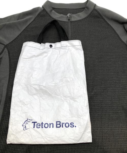 Teton Bros（ティートンブロス）Teton Bros (ティートンブロス) アクシオハイブリッドティーネック オリーブ サイズ:Lの古着・服飾アイテム
