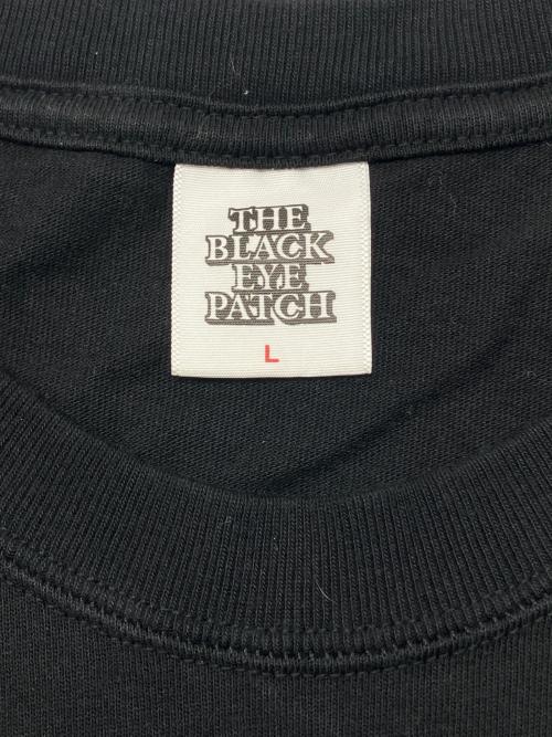 THE BLACK EYE PATCH（ブラックアイパッチ）THE BLACK EYE PATCH (ブラックアイパッチ) 半袖カットソー ブラック サイズ:Lの古着・服飾アイテム