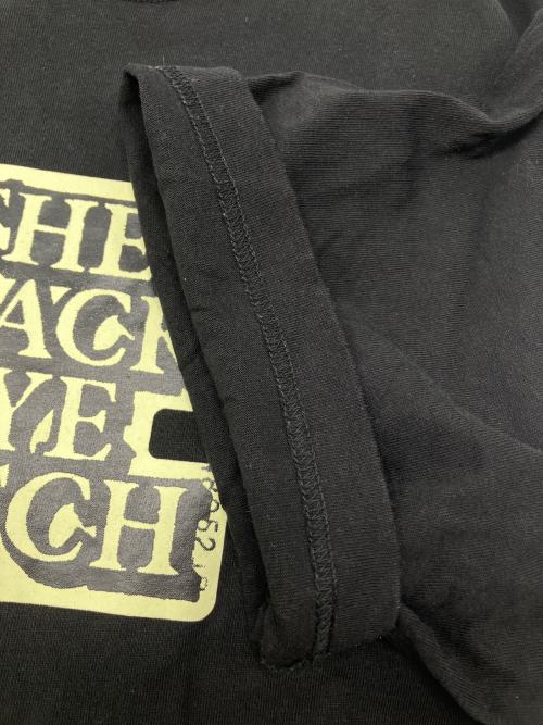THE BLACK EYE PATCH（ブラックアイパッチ）THE BLACK EYE PATCH (ブラックアイパッチ) 半袖カットソー ブラック サイズ:Lの古着・服飾アイテム