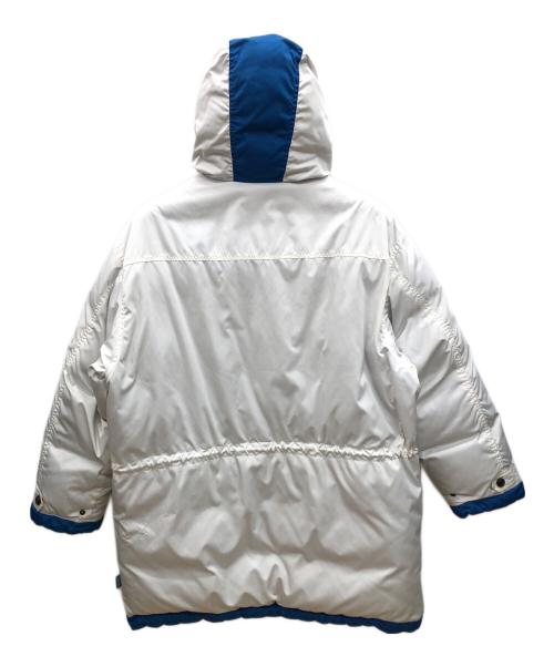 KAPPA（カッパ）KAPPA (カッパ) ダウンジャケット　古着 ホワイト サイズ:Lの古着・服飾アイテム