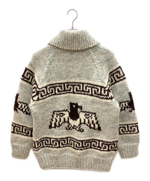 TUAK（トゥアック）TUAK (トゥアック) 90sカウチンニットジャケット　古着 ホワイト サイズ:不明の古着・服飾アイテム