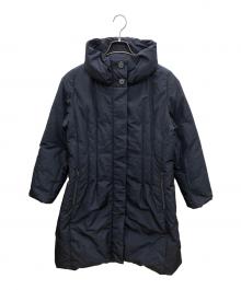 HIROKO KOSHINO（ヒロコ コシノ）の古着「ダウンコート」｜ネイビー