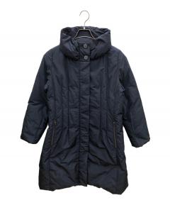 美品 HaaT ハート イッセイミヤケ ロング ダウンコート ネイビー 濃紺 3031003069340308_01_8011w.jpeg