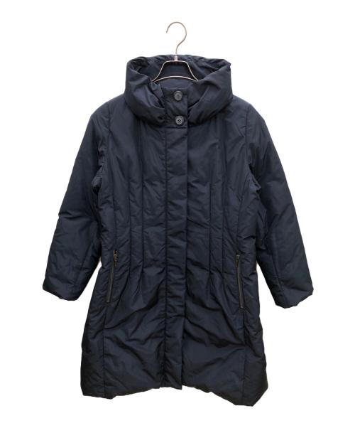 HIROKO KOSHINO（ヒロコ コシノ）HIROKO KOSHINO (ヒロコ コシノ) ダウンコート ネイビー サイズ:40の古着・服飾アイテム