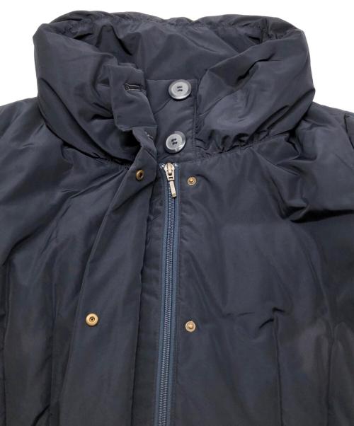 HIROKO KOSHINO（ヒロコ コシノ）HIROKO KOSHINO (ヒロコ コシノ) ダウンコート ネイビー サイズ:40の古着・服飾アイテム