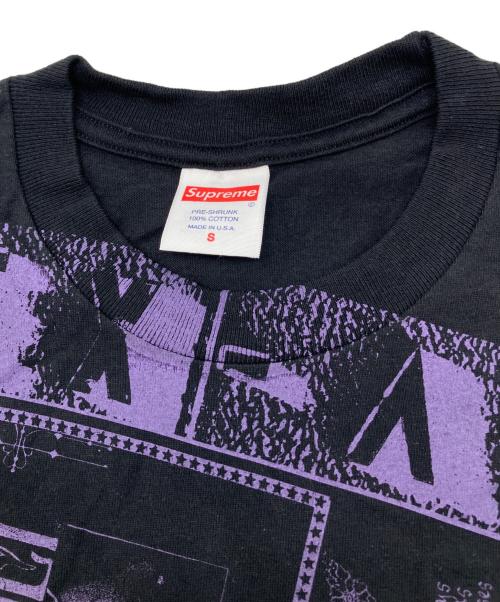 SUPREME（シュプリーム）SUPREME (シュプリーム) プリントTシャツ　Collage Tee　2024年SSモデル ブラック×パープル サイズ:Sの古着・服飾アイテム