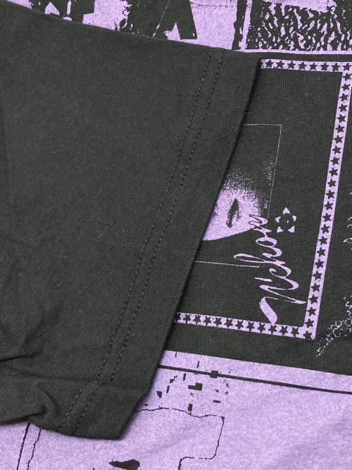 SUPREME（シュプリーム）SUPREME (シュプリーム) プリントTシャツ　Collage Tee　2024年SSモデル ブラック×パープル サイズ:Sの古着・服飾アイテム