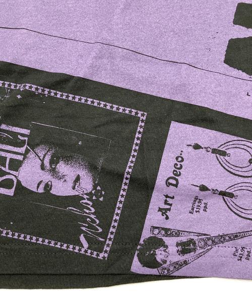 SUPREME（シュプリーム）SUPREME (シュプリーム) プリントTシャツ　Collage Tee　2024年SSモデル ブラック×パープル サイズ:Sの古着・服飾アイテム