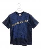 SUPREMEシュプリーム）の古着「プリントTシャツ　Respected Tee　2022年SSモデル」｜ネイビー×ブルー