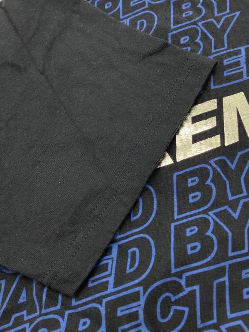 SUPREME（シュプリーム）SUPREME (シュプリーム) プリントTシャツ　Respected Tee　2022年SSモデル ネイビー×ブルー サイズ:Ｍの古着・服飾アイテム