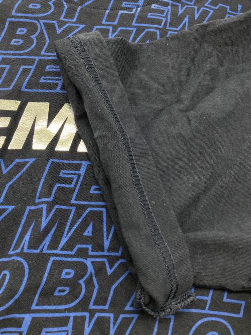 SUPREME（シュプリーム）SUPREME (シュプリーム) プリントTシャツ　Respected Tee　2022年SSモデル ネイビー×ブルー サイズ:Ｍの古着・服飾アイテム