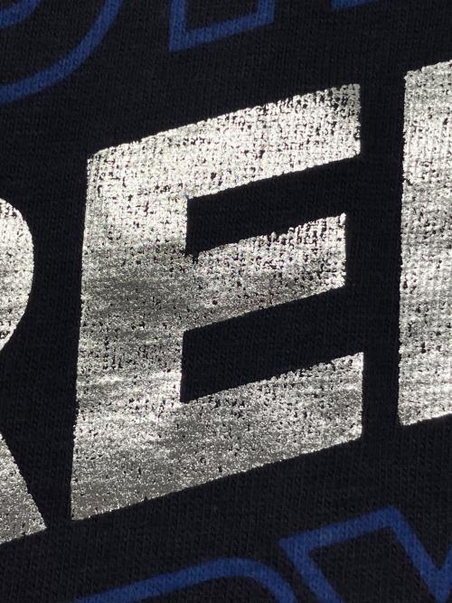 SUPREME（シュプリーム）SUPREME (シュプリーム) プリントTシャツ　Respected Tee　2022年SSモデル ネイビー×ブルー サイズ:Ｍの古着・服飾アイテム