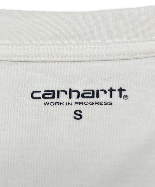 CarHartt（カーハート）CarHartt (カーハート) 半袖カットソー ホワイト サイズ:Sの古着・服飾アイテム