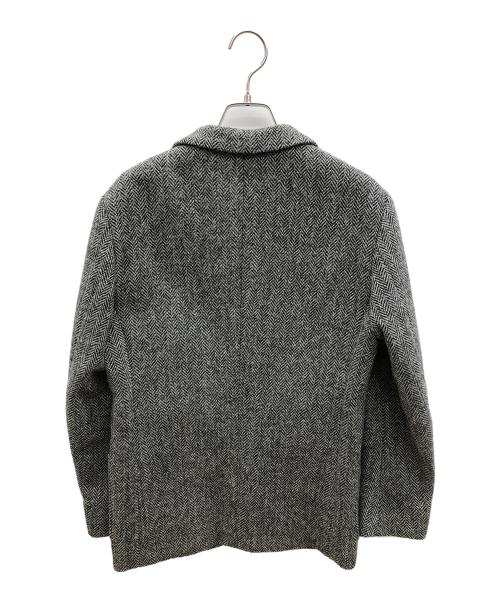 TOMORROW LAND（トゥモローランド）TOMORROW LAND (トゥモローランド) Harris Tweed (ハリスツイード) ツイードジャケット グレー サイズ:SIZE 42の古着・服飾アイテム