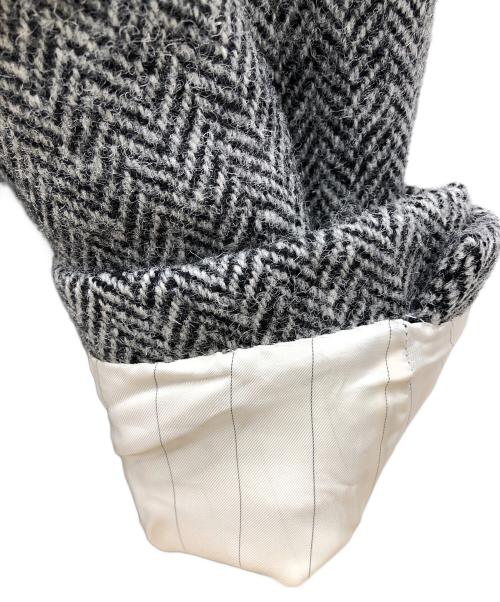 TOMORROW LAND（トゥモローランド）TOMORROW LAND (トゥモローランド) Harris Tweed (ハリスツイード) ツイードジャケット グレー サイズ:SIZE 42の古着・服飾アイテム