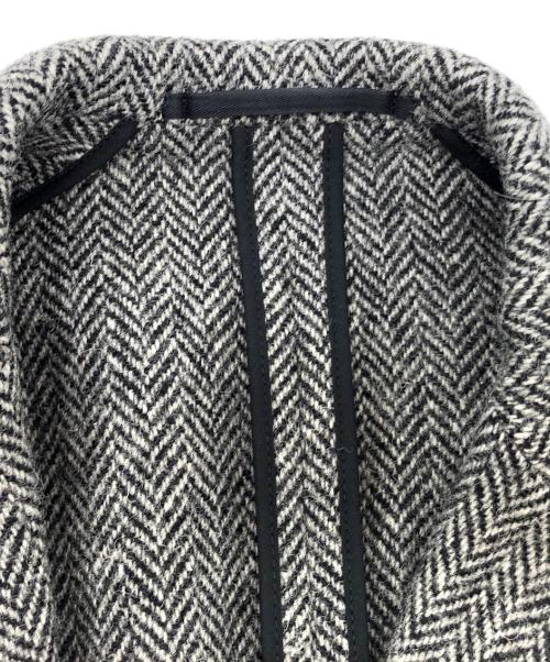 TOMORROW LAND（トゥモローランド）TOMORROW LAND (トゥモローランド) Harris Tweed (ハリスツイード) ツイードジャケット グレー サイズ:SIZE 42の古着・服飾アイテム