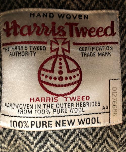 TOMORROW LAND（トゥモローランド）TOMORROW LAND (トゥモローランド) Harris Tweed (ハリスツイード) ツイードジャケット グレー サイズ:SIZE 42の古着・服飾アイテム