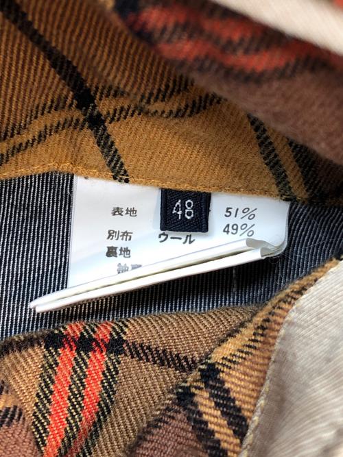 TOMORROW LAND（トゥモローランド）TOMORROW LAND (トゥモローランド) 3Bジャケット ブラウン サイズ:48の古着・服飾アイテム