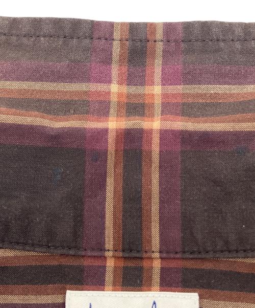 STEVEN ALAN（スティーブンアラン）STEVEN ALAN (スティーブンアラン) 半袖シャツ ブラウン サイズ:Lの古着・服飾アイテム