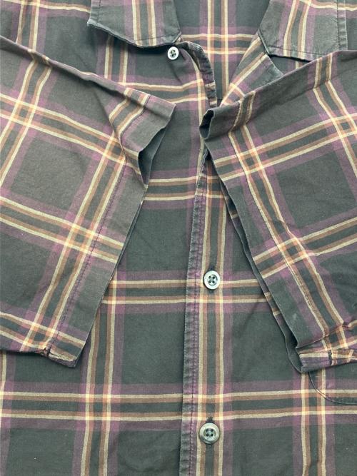 STEVEN ALAN（スティーブンアラン）STEVEN ALAN (スティーブンアラン) 半袖シャツ ブラウン サイズ:Lの古着・服飾アイテム