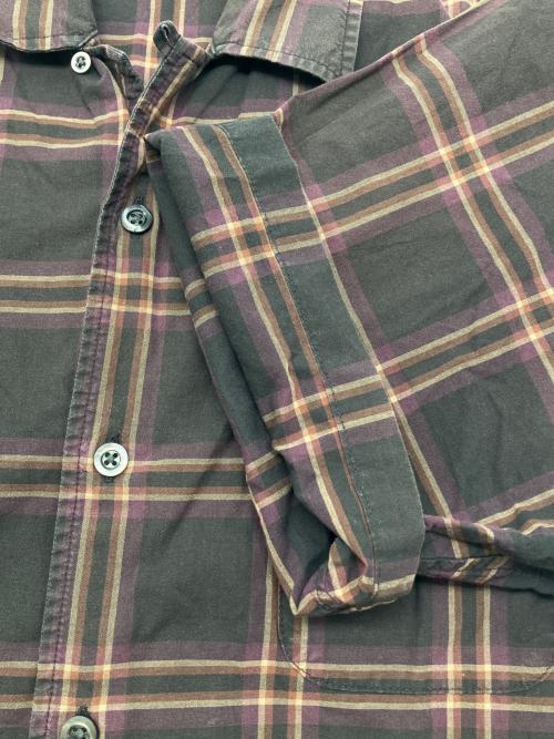 STEVEN ALAN（スティーブンアラン）STEVEN ALAN (スティーブンアラン) 半袖シャツ ブラウン サイズ:Lの古着・服飾アイテム