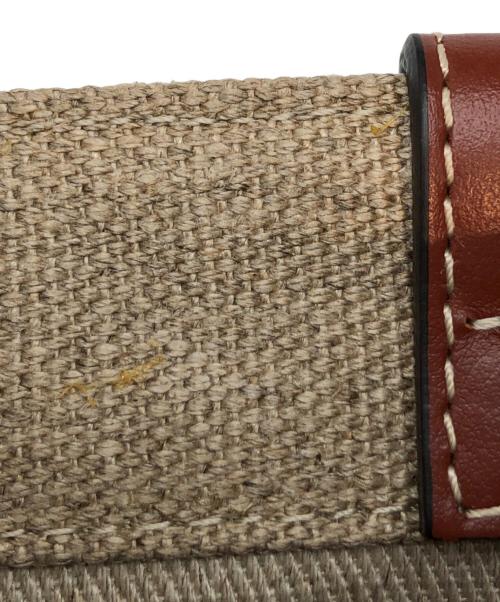 Chloe（クロエ）Chloe (クロエ) ウッディスモールトートバッグ ベージュ×ブラウンの古着・服飾アイテム