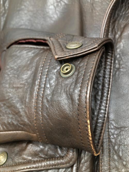 LUCKY STRIKE（ラッキーストライク）LUCKY STRIKE (ラッキーストライク) A-2フライトジャケット　古着 ブラウン サイズ:Mの古着・服飾アイテム