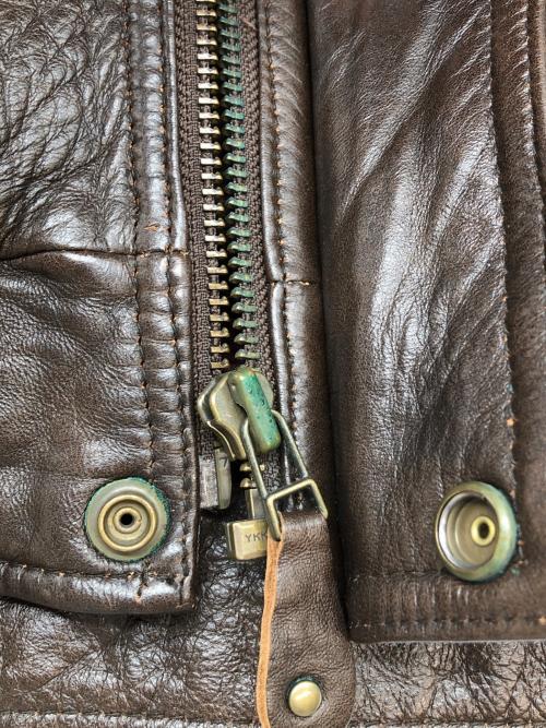 LUCKY STRIKE（ラッキーストライク）LUCKY STRIKE (ラッキーストライク) A-2フライトジャケット　古着 ブラウン サイズ:Mの古着・服飾アイテム