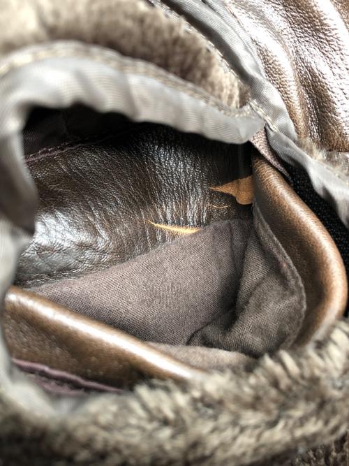 LUCKY STRIKE（ラッキーストライク）LUCKY STRIKE (ラッキーストライク) A-2フライトジャケット　古着 ブラウン サイズ:Mの古着・服飾アイテム