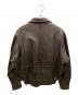 LUCKY STRIKE (ラッキーストライク) A-2フライトジャケット　古着 ブラウン サイズ:M：25000円
