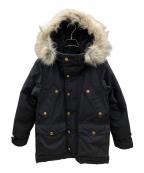 WOOLRICHウールリッチ）の古着「ダウンジャケット　SUPERIOR GTX ARCTIC DOWN PARKA」｜ブラック