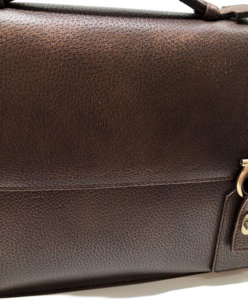 Salvatore Ferragamo（サルヴァトーレ フェラガモ）Salvatore Ferragamo (サルヴァトーレ フェラガモ) ガンチーニ ブラウンの古着・服飾アイテム