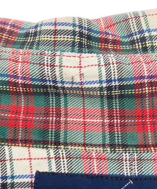 RALPH LAUREN（ラルフローレン）RALPH LAUREN (ラルフローレン) 90sチェックBDシャツ　古着 ホワイト×レッド×グリーン サイズ:Lの古着・服飾アイテム