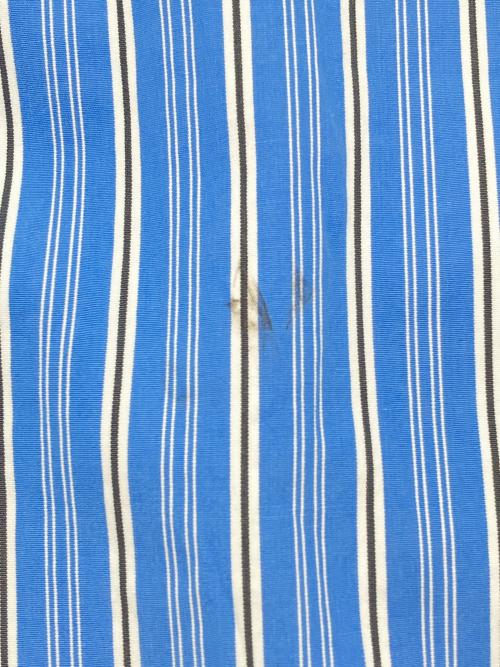 RALPH LAUREN（ラルフローレン）RALPH LAUREN (ラルフローレン) 90sストライプBDシャツ　古着 ブルー×ホワイト サイズ:XXLの古着・服飾アイテム