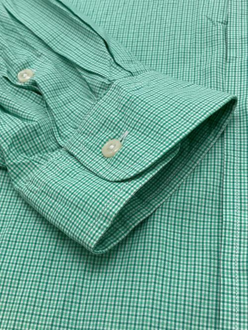 RALPH LAUREN（ラルフローレン）RALPH LAUREN (ラルフローレン) 90sチェックBDシャツ　古着 グリーン サイズ:17 1/2の古着・服飾アイテム