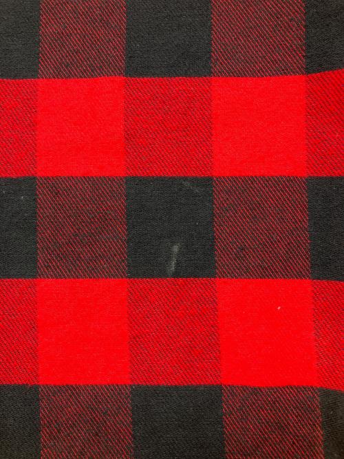 fieldmaster（フィールドマスター）fieldmaster (フィールドマスター) 90sネルシャツ　古着 レッド×ブラック サイズ:XLの古着・服飾アイテム